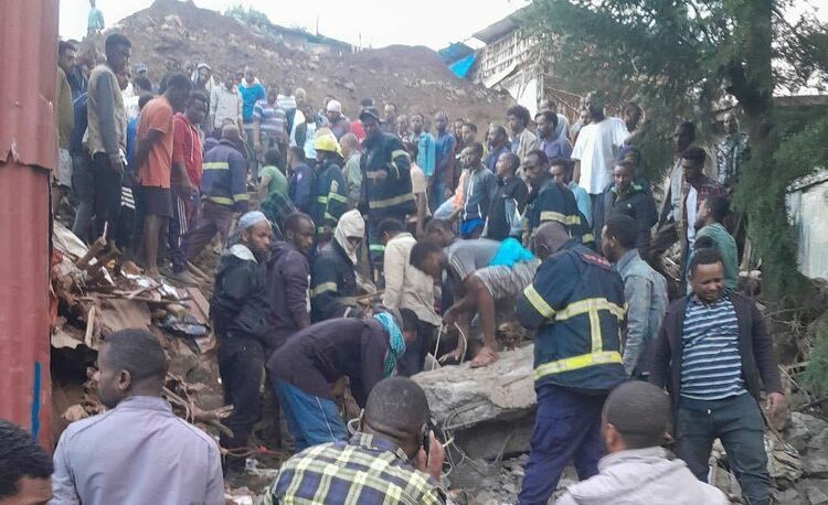 埃塞俄比亚首都一住宅楼垮塌 致7人死亡