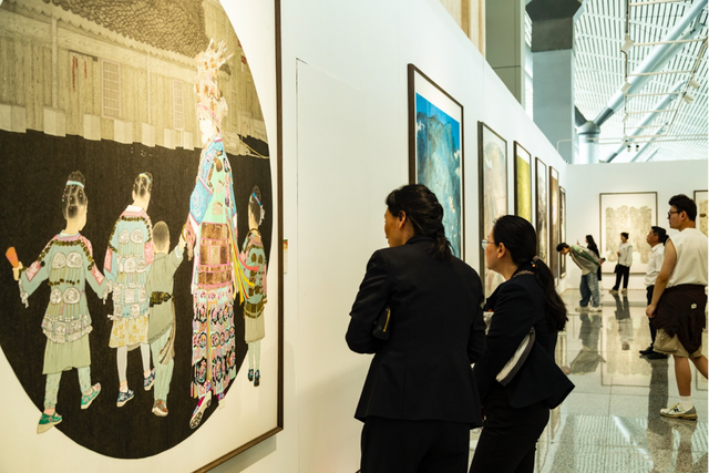 “深入基层·面向大众——中国民族美术双年展民族地区巡展”暨“中国民族美术发展学术研讨会”（贵州站）举办_fororder_图片333