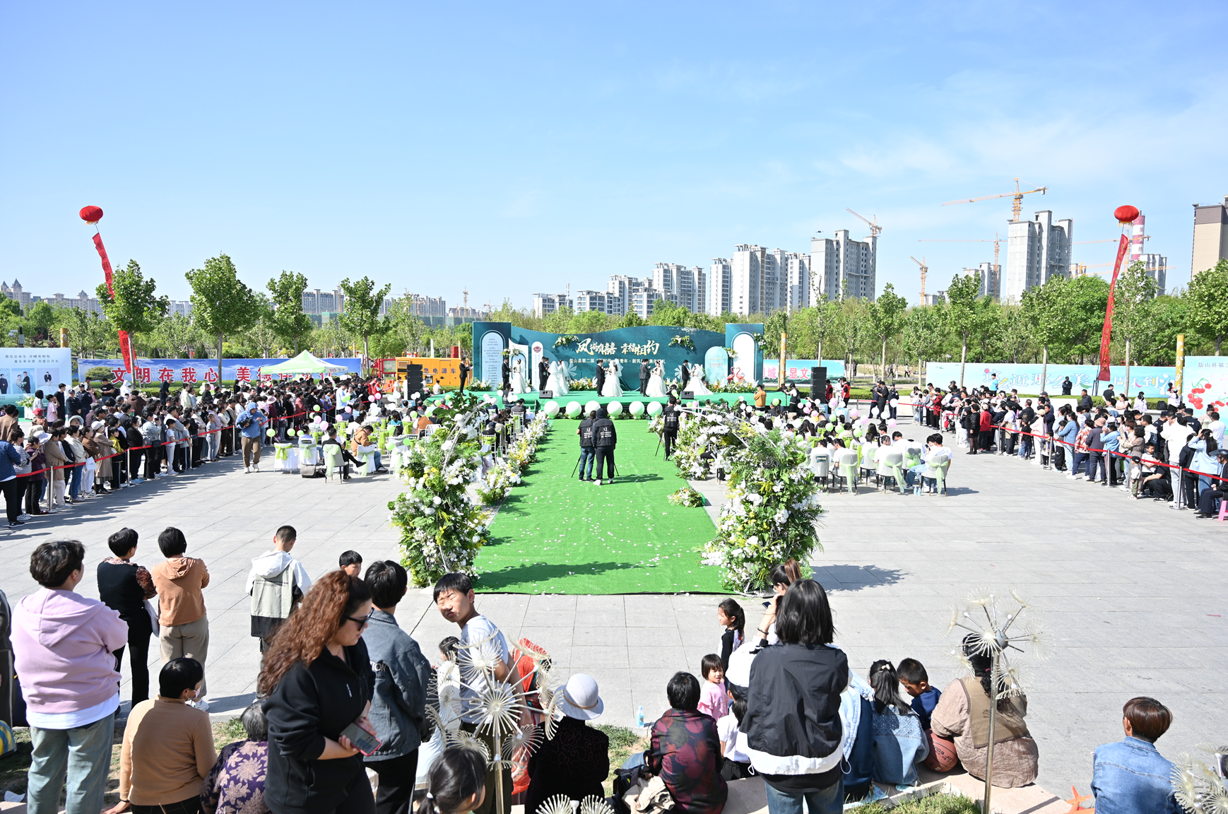 河北盐山：集体婚礼引领文明新风尚_fororder_WeChat 圖片_20240502155348