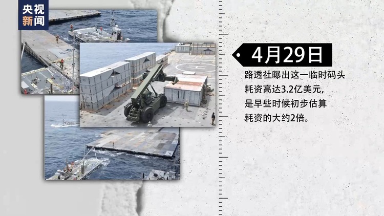 “切断腿送轮椅” 美国在加沙地带建码头被批荒谬可笑