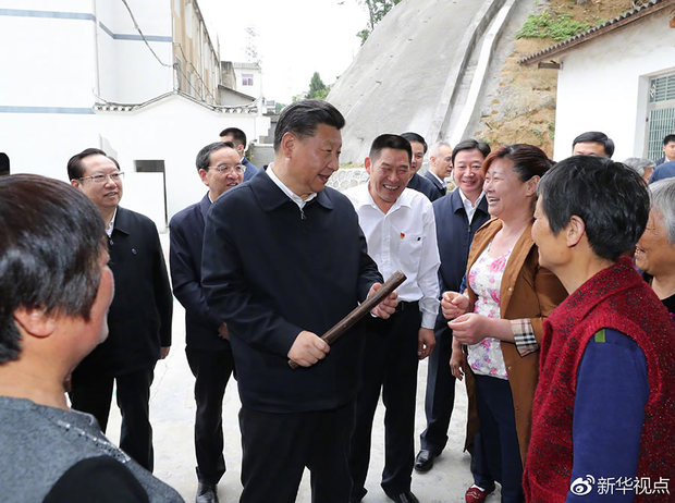 习近平在湖北考察时强调：坚持新发展理念打好“三大攻坚战” 奋力谱写新时代湖北发展新篇章