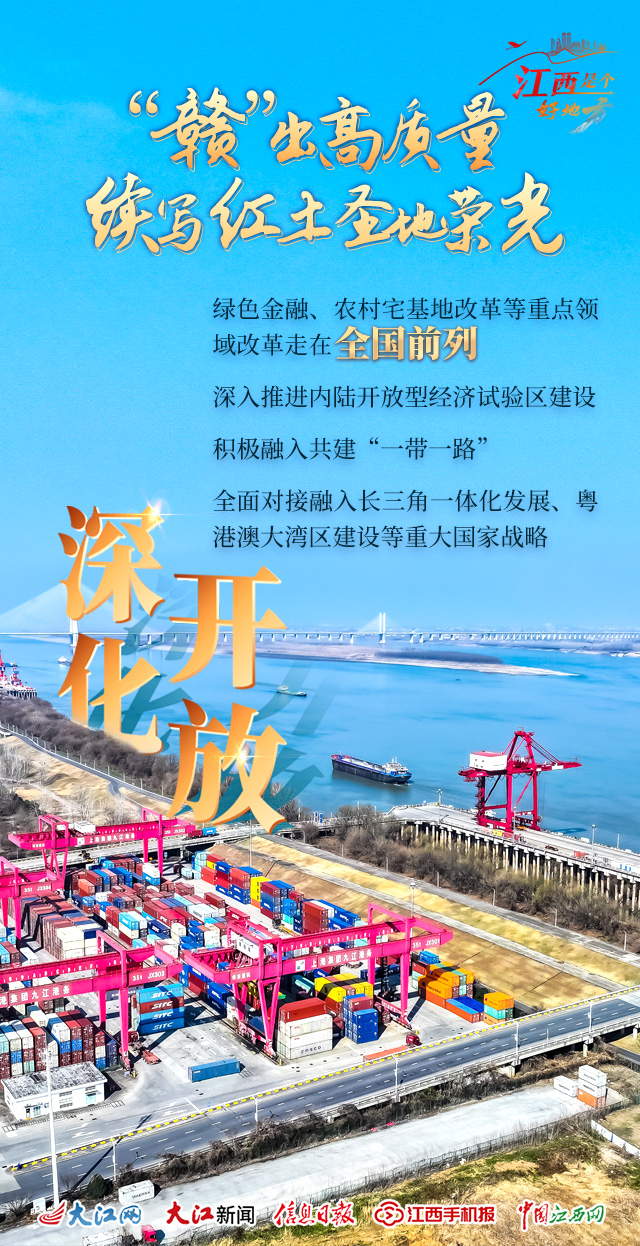 海报组｜“赣”出高质量 续写红土圣地荣光