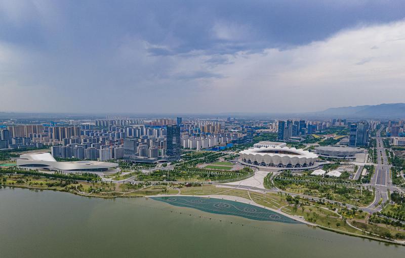 灞河美景入画来