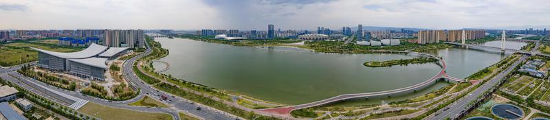 灞河美景入画来