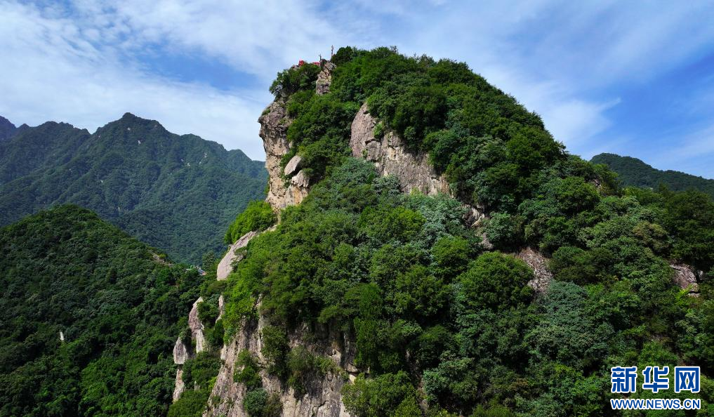 山崩奇景翠华山