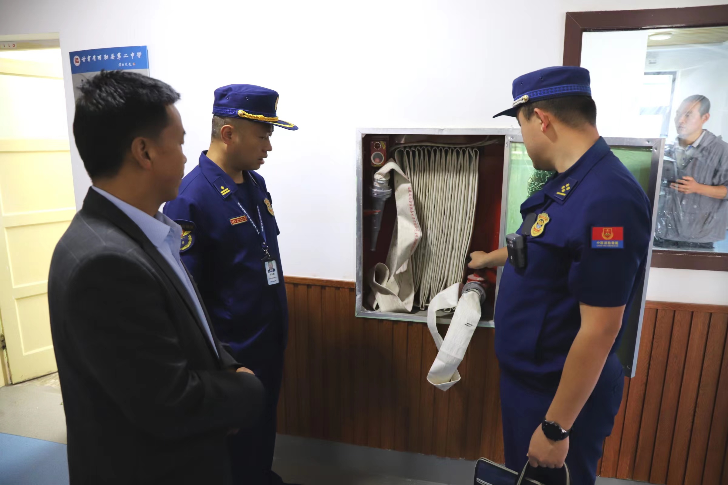 【原创】安全隐患排查 护航平安高考丨西和消防开展高考考点消防安全专项检查_fororder_3