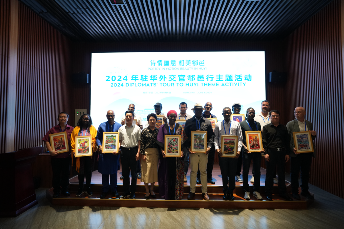 驻华外交官点赞户县农民画：这是超越艺术的表达_fororder_图片35
