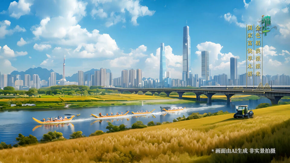 端午AI游 | 龙舟已过万重山