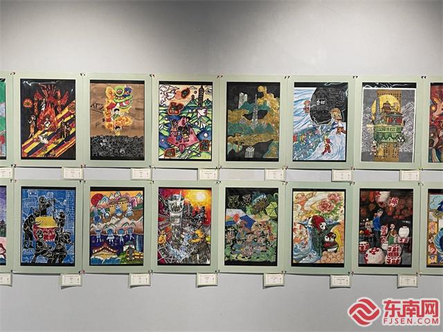 我们“一起”绘童心——第十五届海峡两岸少儿美术大展首展开展