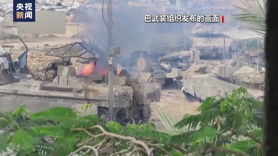 加沙地带多地遭以军空袭 致数十人死伤