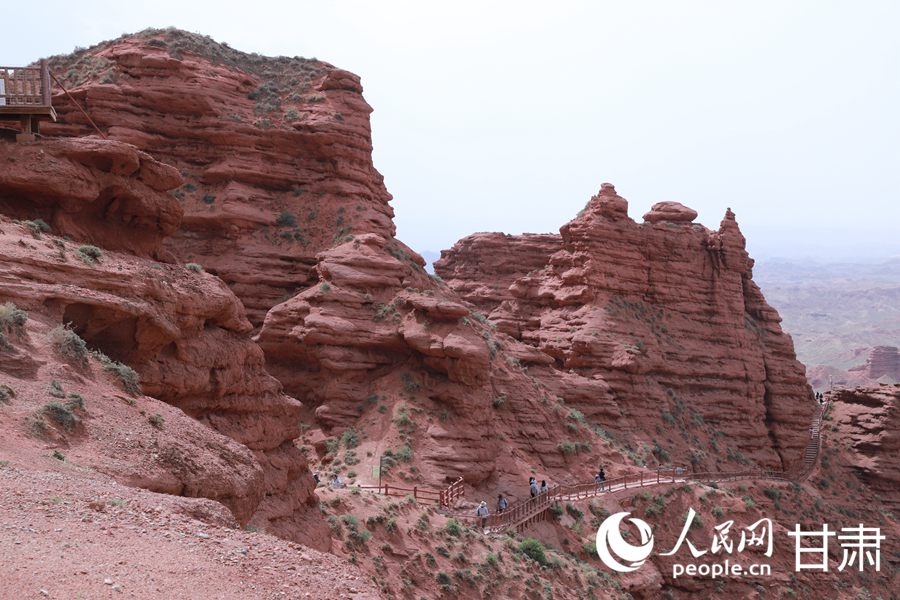 甘肃：大自然的雕刻室——平山湖大峡谷