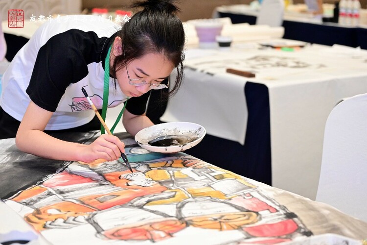 （转载）开赛！直击第二届成都市青少年书画传习大会全市决赛