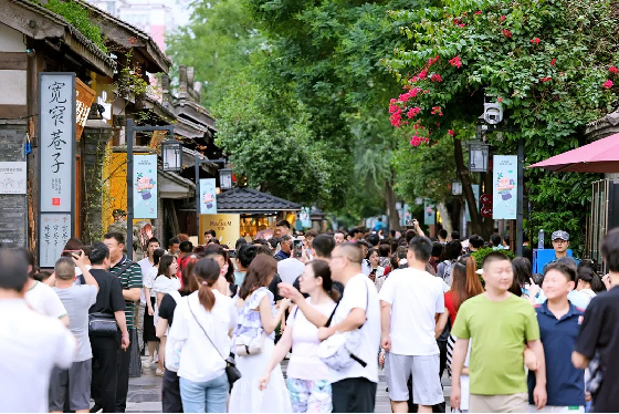 青羊五大街区凸显烟火成都魅力  Qingyang Wudajie District highlights the charm of fireworks in Chengdu_fororder_未标题-1