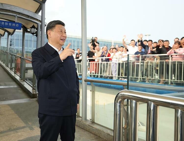 时政微观察丨向海而行 向海而兴