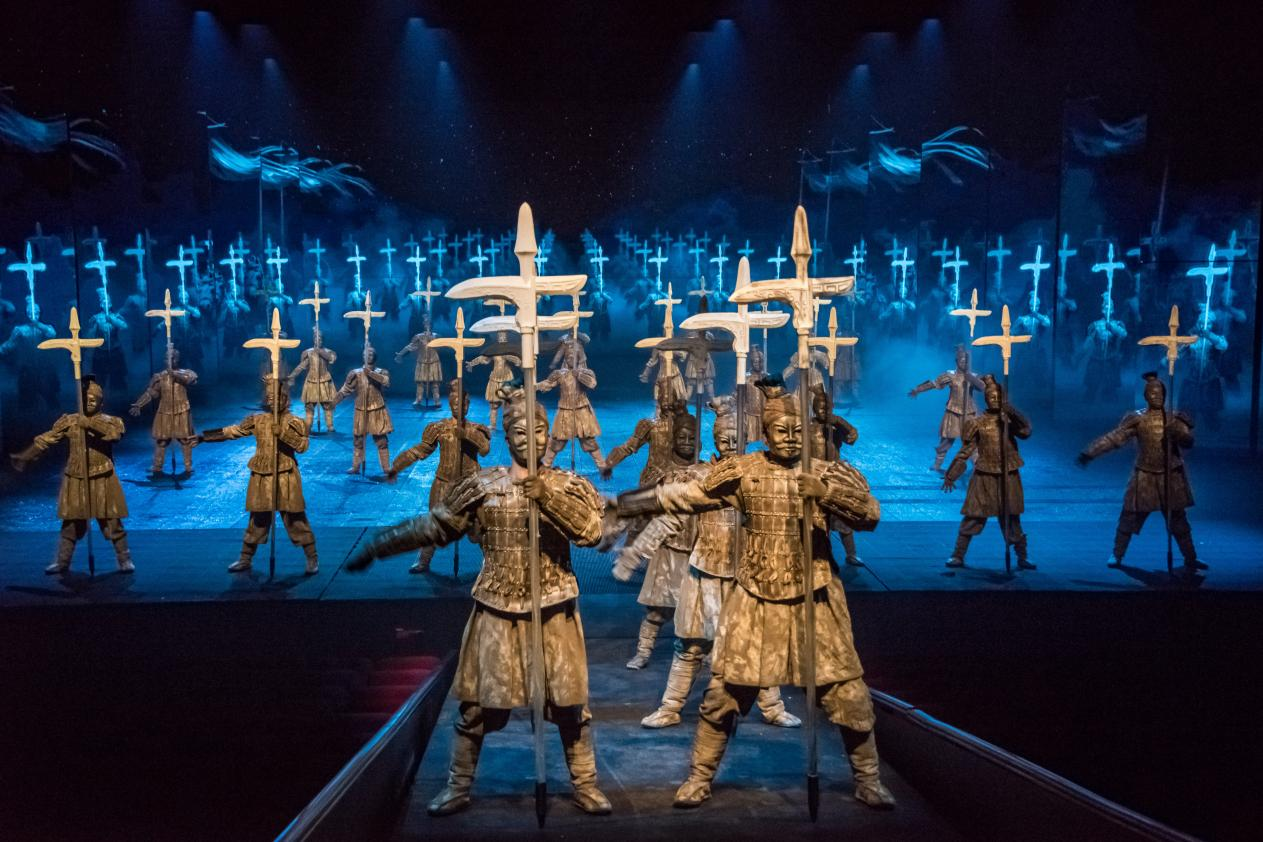 一天15场 《西安千古情》打破西安演艺流量天花板_fororder_图片2