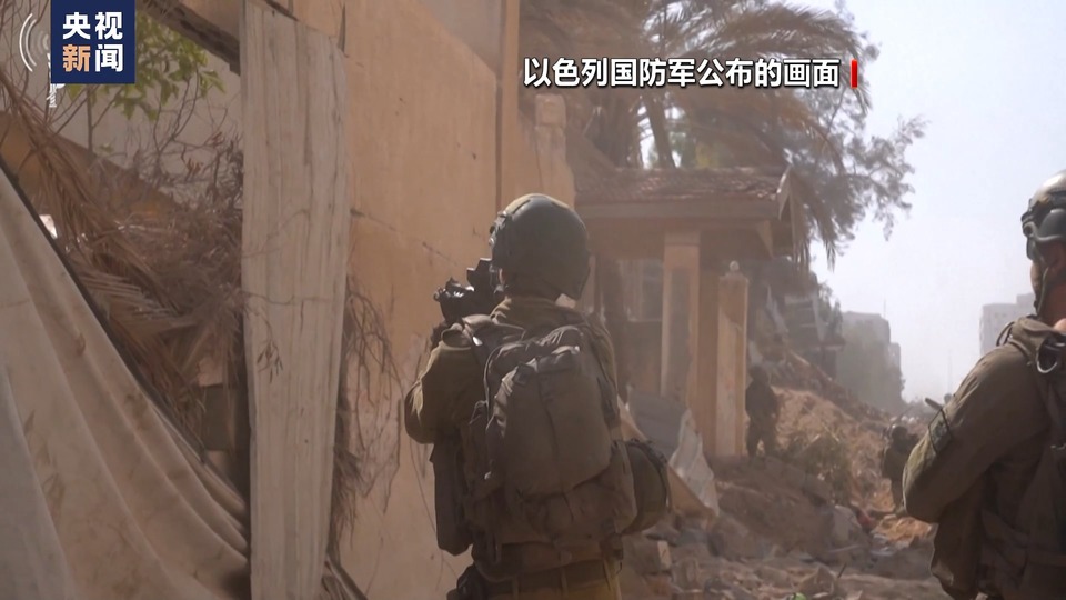 加沙地带多地遭以军空袭 致数十人死伤