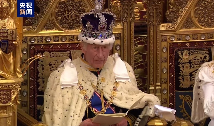 英国议会开幕 英国国王发表演讲