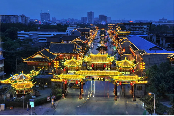 青羊五大街区凸显烟火成都魅力  Qingyang Wudajie District highlights the charm of fireworks in Chengdu_fororder_未标题-3