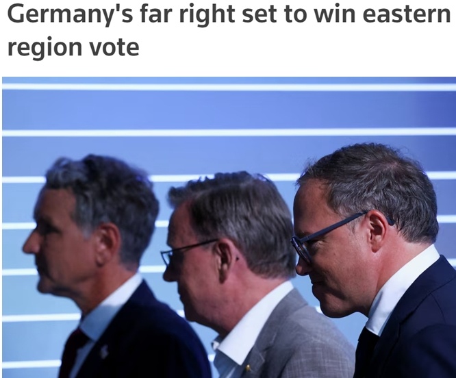 德国极右翼政党选举大胜！德国执政联盟面临严峻挑战