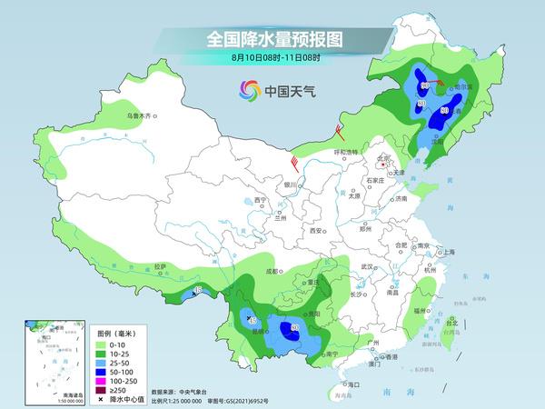 京津冀明天将迎较强降雨 南方仍有大规模高温闷热
