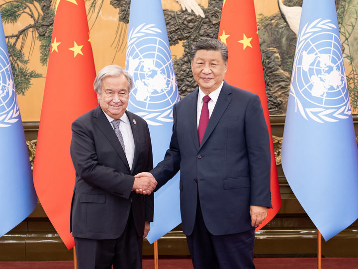 习近平会见联合国秘书长古特雷斯_fororder_ba8fd888e65f4046997c77f45e394022