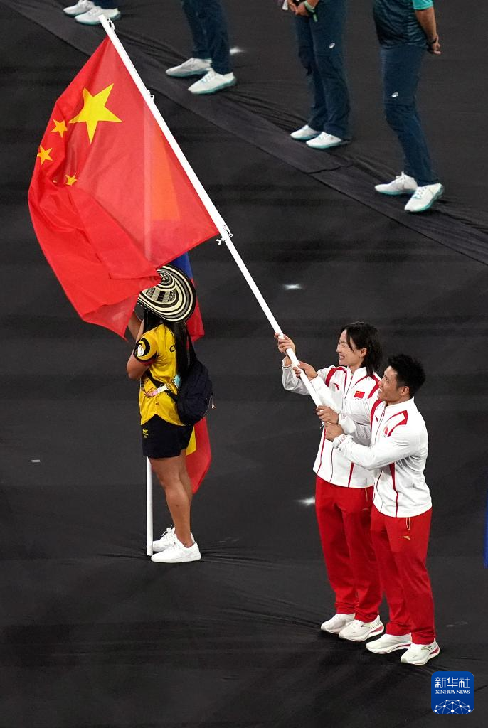 巴黎奥运会闭幕式举行