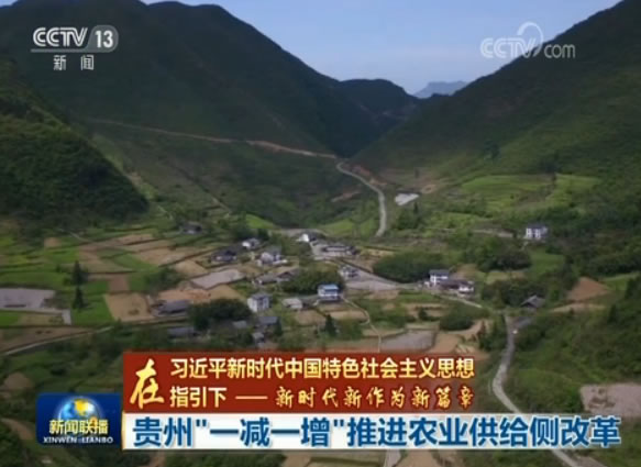 牢记总书记教导:贵州“一减一增”推进农业供给侧改革
