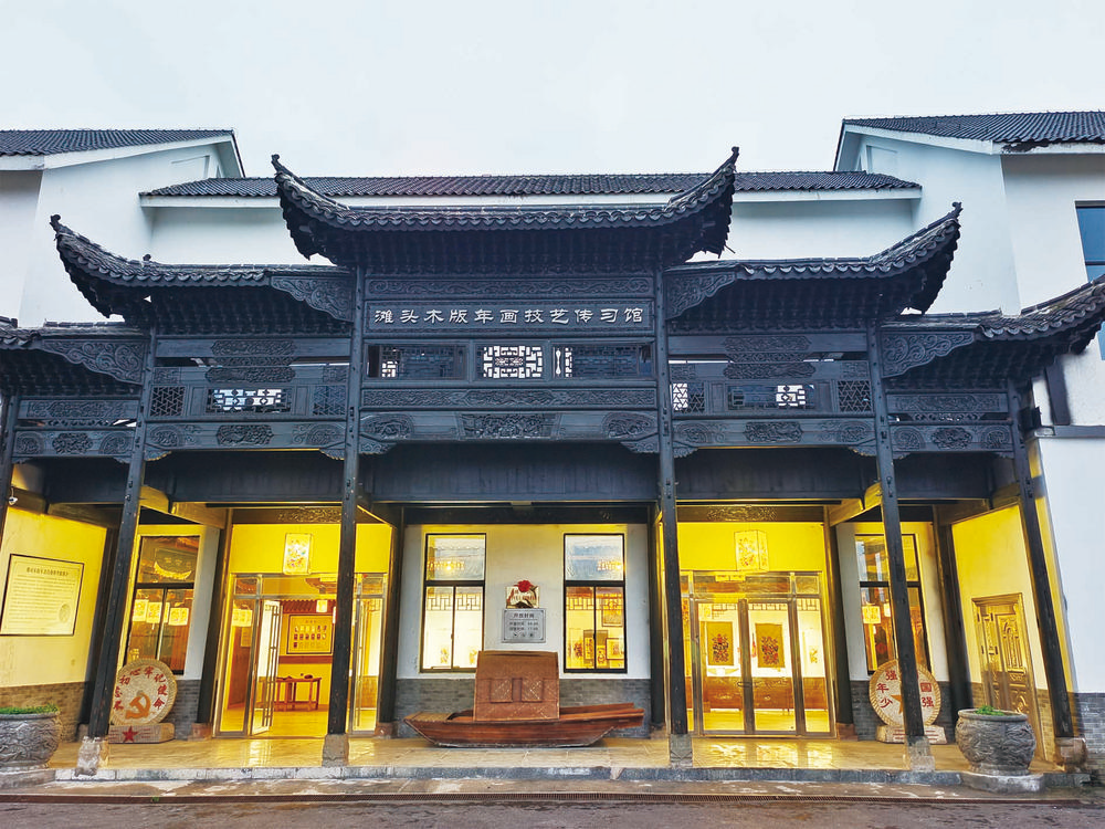 湖南滩头古镇 年画之乡景色新_fororder_图片4