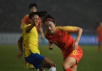 中国女足胜巴西夺四国赛冠军