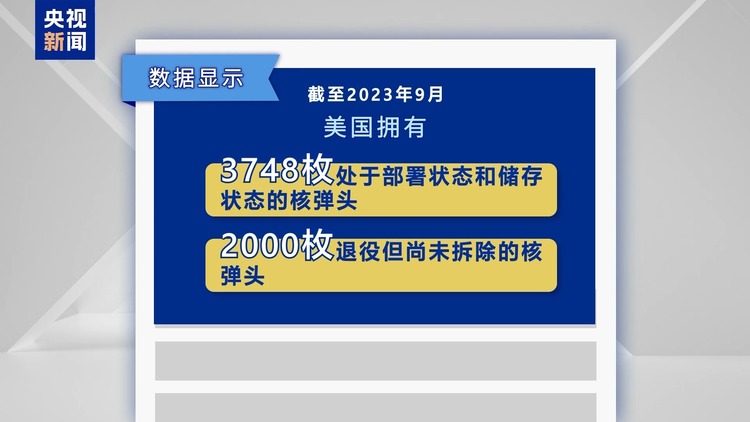 《纽约时报》称美总统拜登年初批准秘密核战略