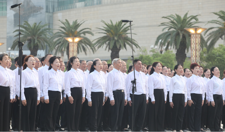 心潮澎湃！南昌八一广场9月1日举行升国旗活动_fororder_图片3