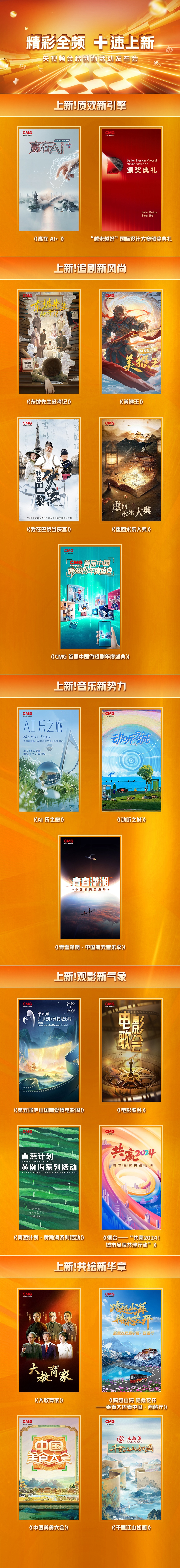精彩全频 “+”速上新！中央广播电视总台央视频金秋创新活动发布