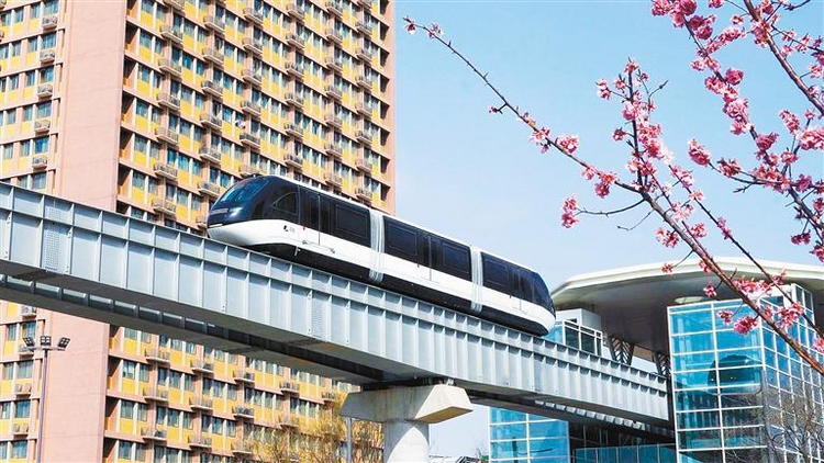 空中看古城 西安云巴吹来“绿色新风”_fororder_微信图片_20240913090829