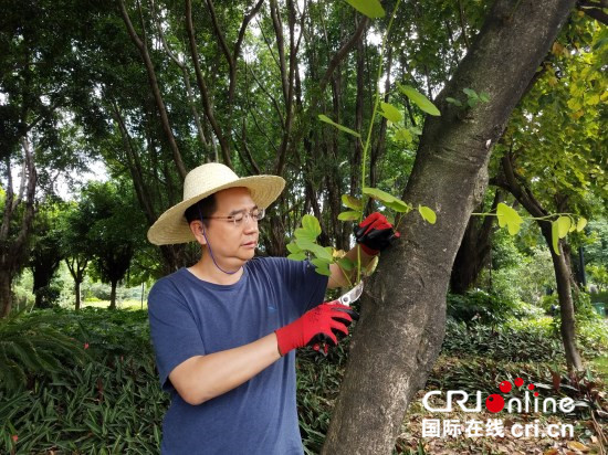 【福建好故事 列表】【滚动新闻】17载爱岗坚守 公园管理员李凡的闽江情结