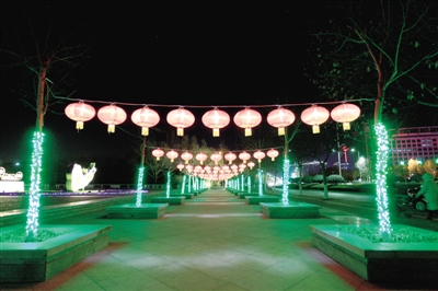 【中原名景-图片】夜幕下的郑州高新区