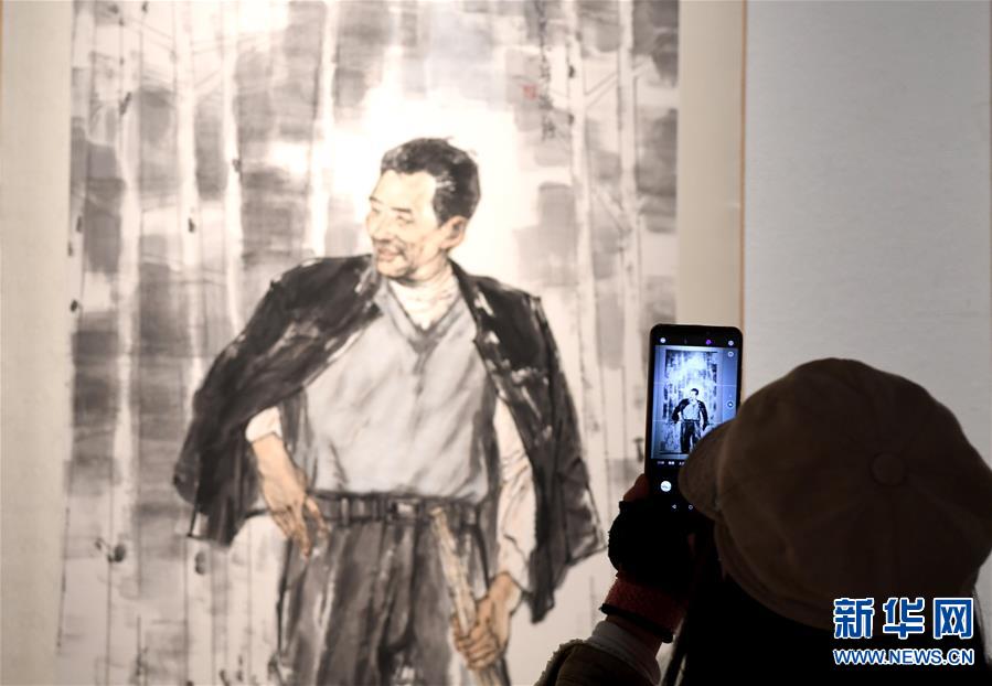 【焦点图-大图】【移动端-轮播图】弘扬焦裕禄精神美术作品巡展首展在郑州开幕