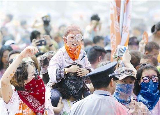【三门峡专题】【专题活动】第四届三门峡罗曼彩虹跑在三门峡鸣枪开跑