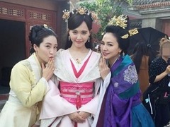 《锦绣未央》曝花絮照  周美毅唐嫣世纪大和解_娱乐_腾讯网