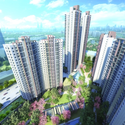 小区11栋楼整体“换新衣” 交房5年后 开发商主动更新升级外立面