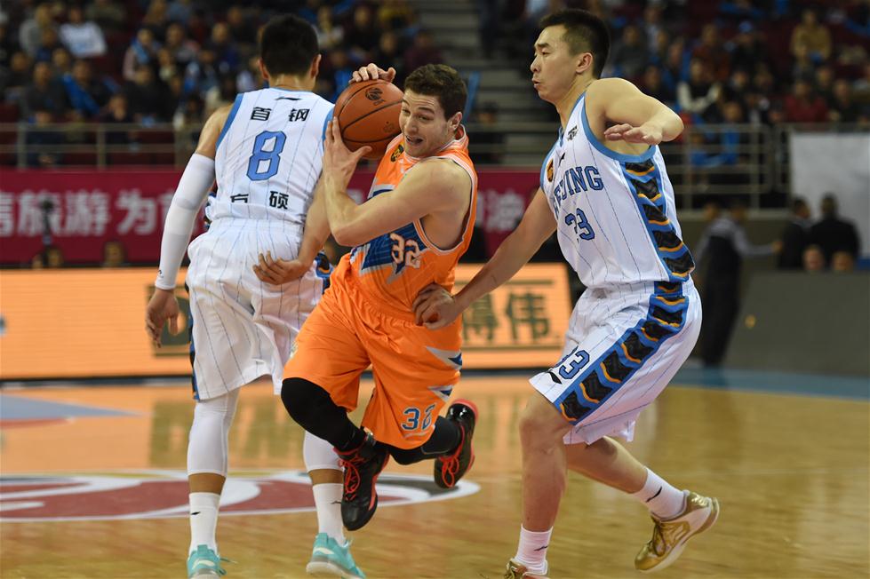 CBA：北京首钢队不敌上海哔哩哔哩队