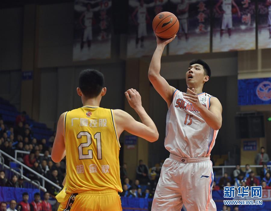 CBA常规赛：四川五粮金樽胜浙江广厦控股