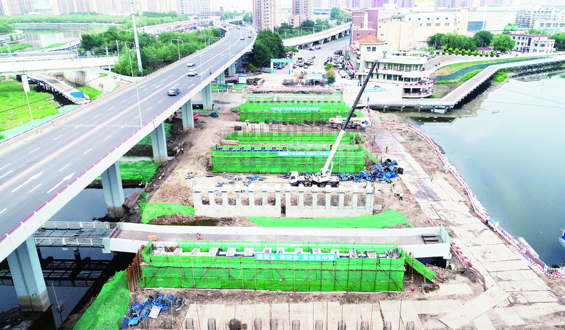 长春市东大桥预计九月末通车