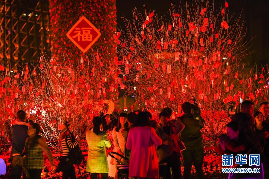 广州新春夜色美