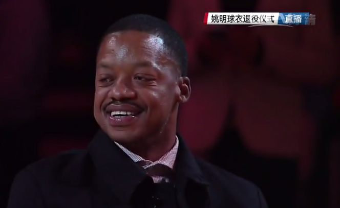 弗朗西斯听到姚明的小故事笑的不得了