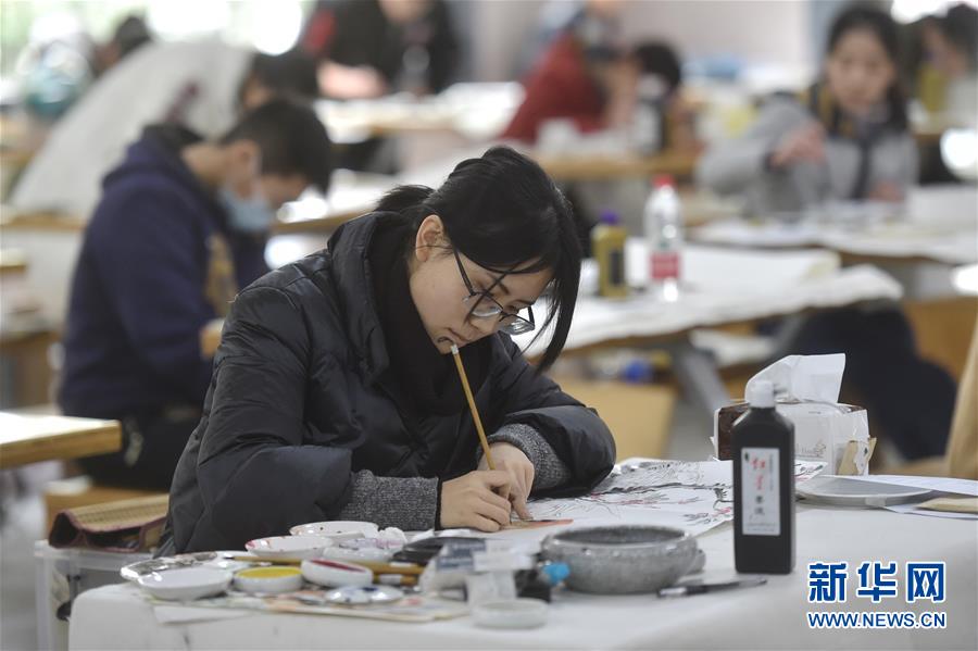 中国美术学院举办2017年本科专业招生考试