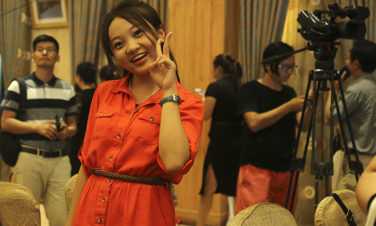 奥运女孩林妙可:考名校屡落榜 穿衣如大妈
