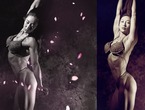 中国美女获健美世界冠军 跟职业猛女比如何?