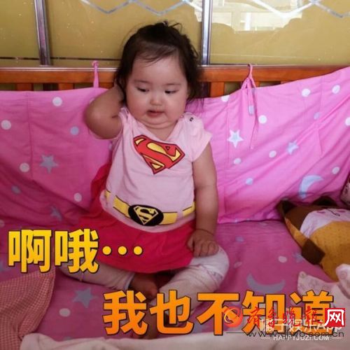 【小刚几表情包合集】这个两岁小女孩是谢飞机后的新晋国产表情包 连景甜都爱用！