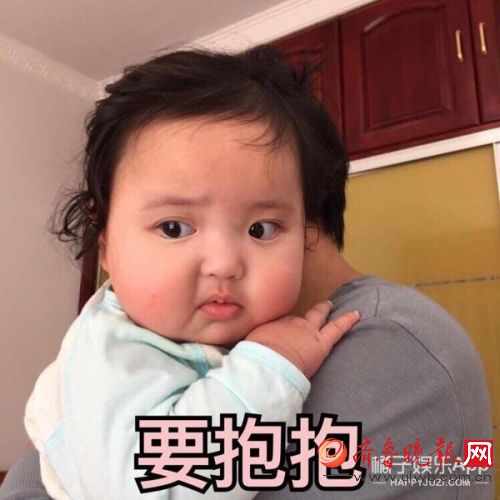 【小刚几表情包合集】这个两岁小女孩是谢飞机后的新晋国产表情包 连景甜都爱用！