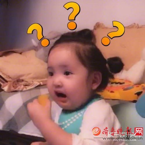 【小刚几表情包合集】这个两岁小女孩是谢飞机后的新晋国产表情包 连景甜都爱用！